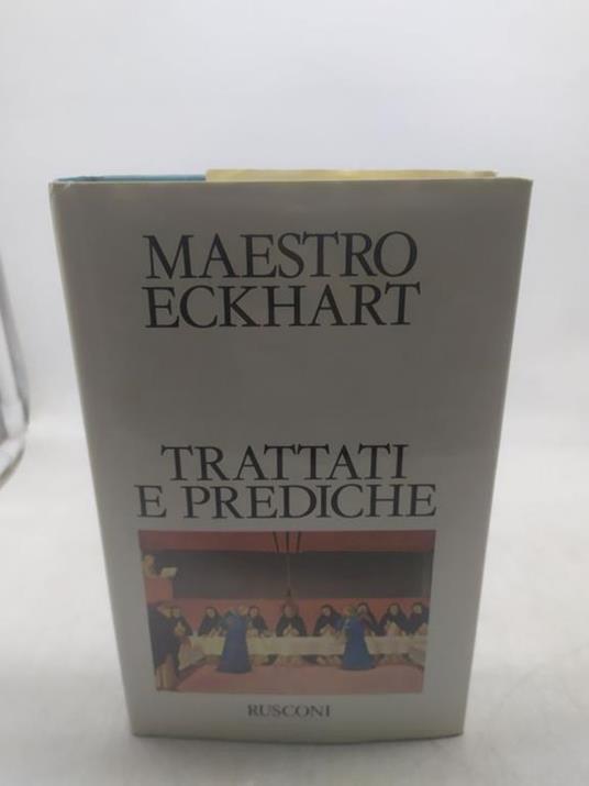maestro eckhart trattti e prediche rusconi - copertina