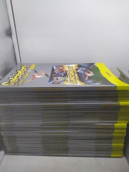 calciatori la raccolta completa panini la gazzetta dello sport 51 numeri - copertina