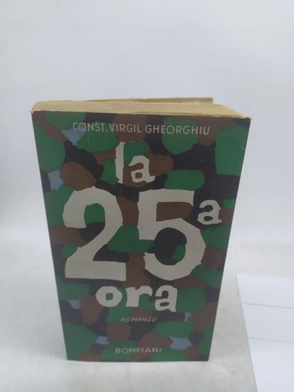 const virgil gheorghiu la 25° ora bompiani 1950 - copertina
