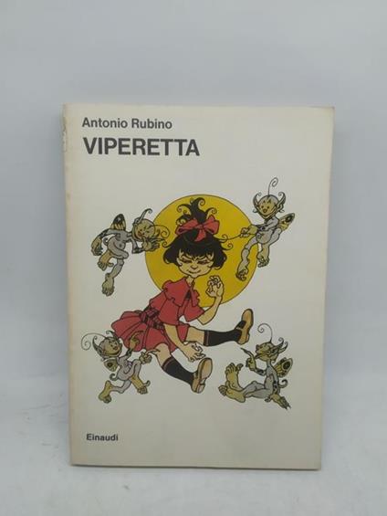 antonio rubino viperetta einaudi 1975 - copertina