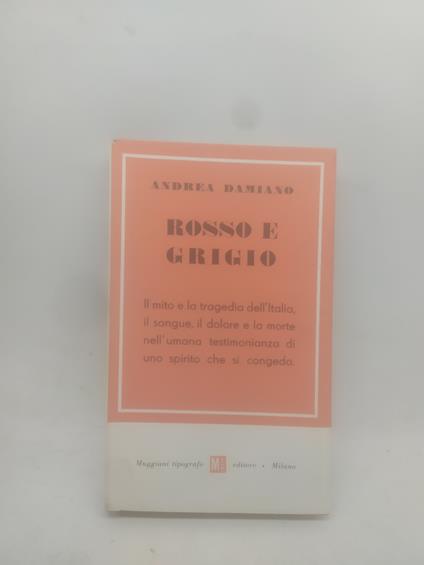andrea damiano rosso e grigio - copertina
