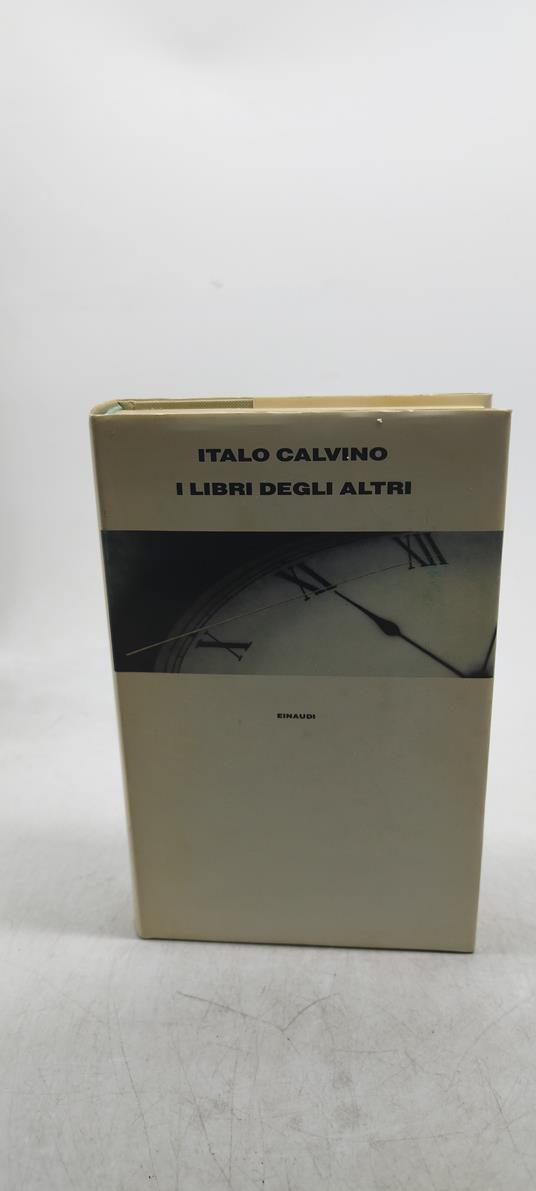 italo calvino i libri degli altri einaudi 1991 - copertina