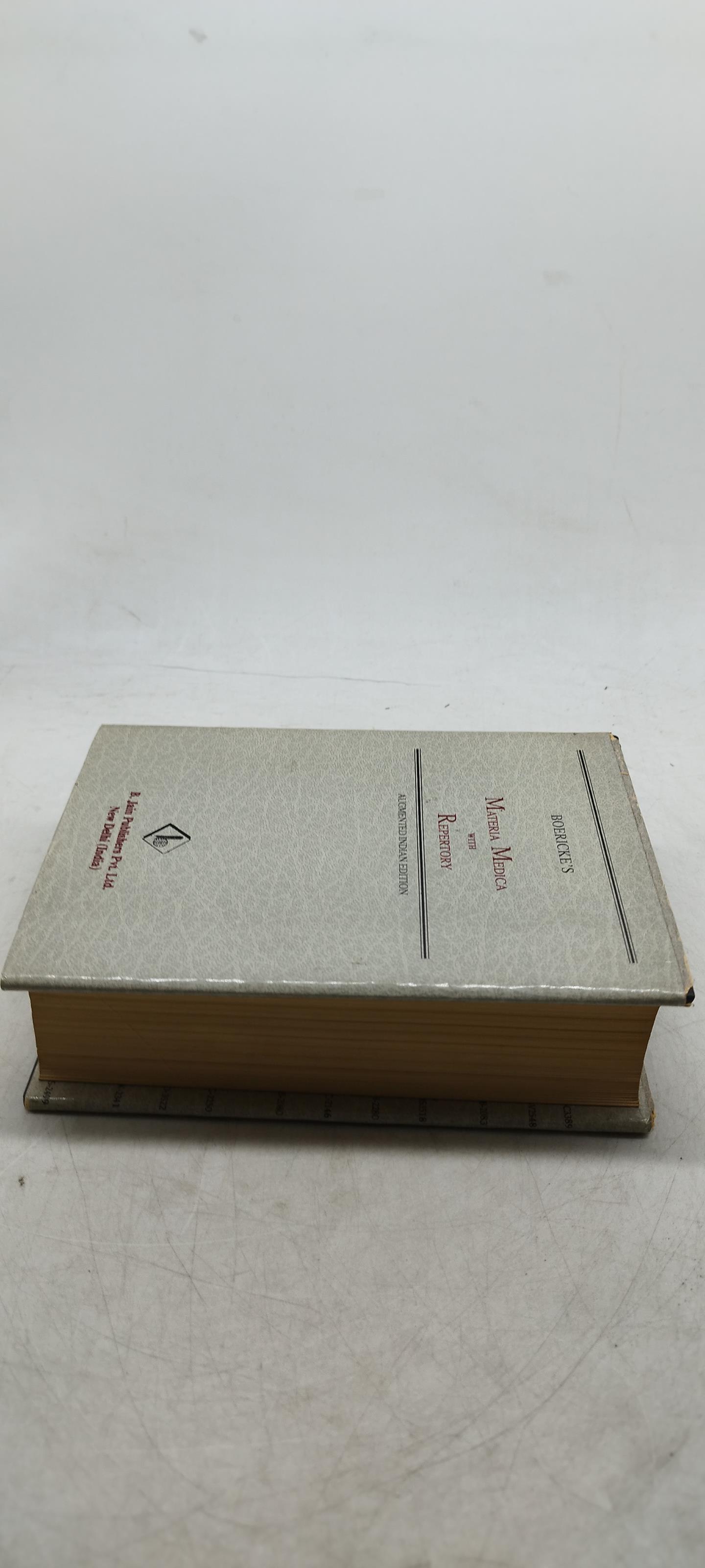boerickès with repertory augmented indian edition