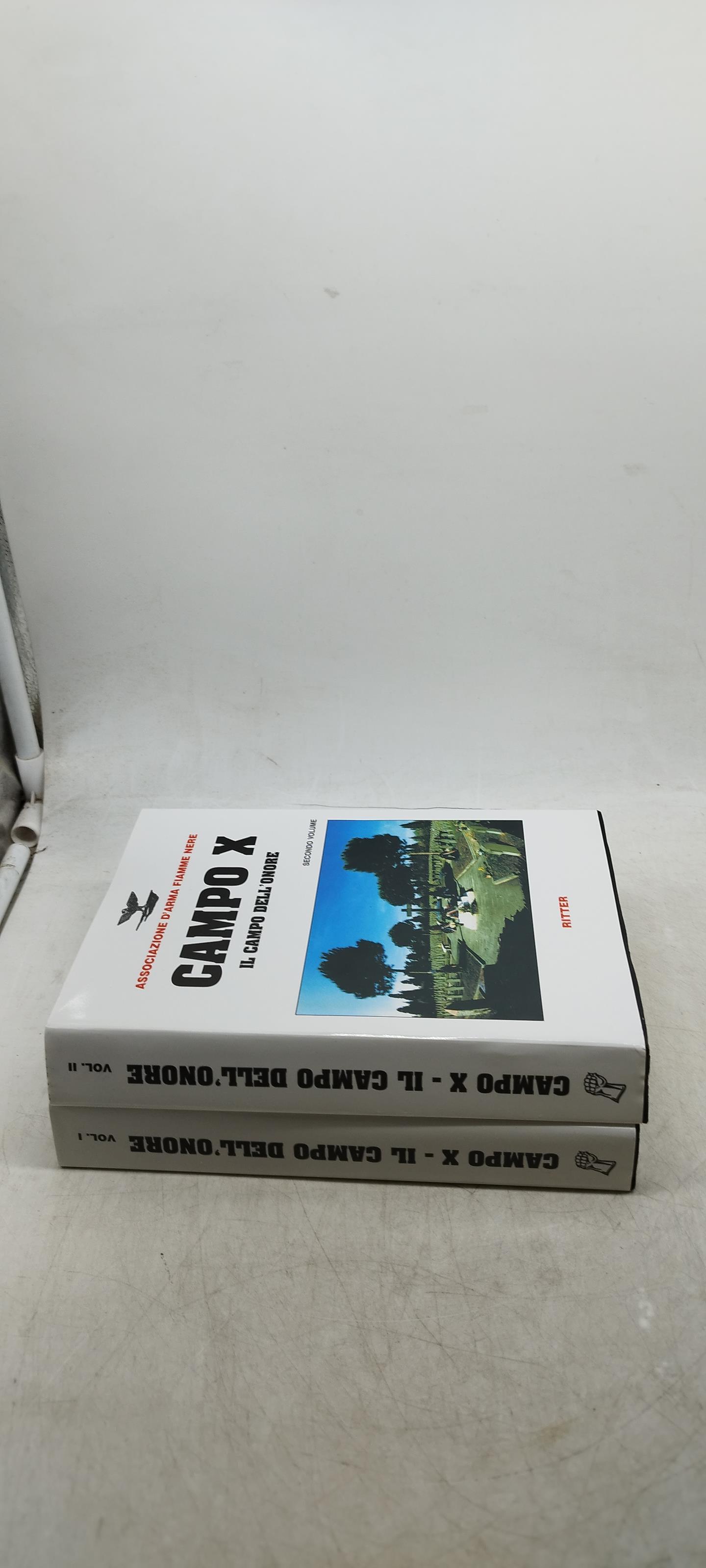 campo x il campo dell'onore associazione d'arma fiamme nere 2 volumi