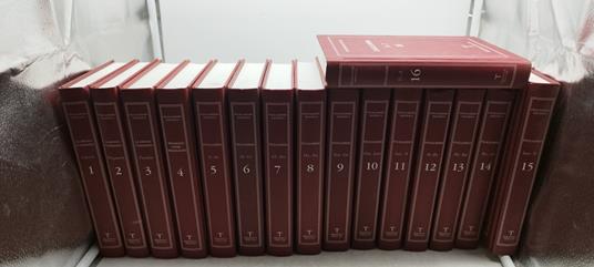 enciclopedia dantesca biblioteca treccani 16 volumi - copertina