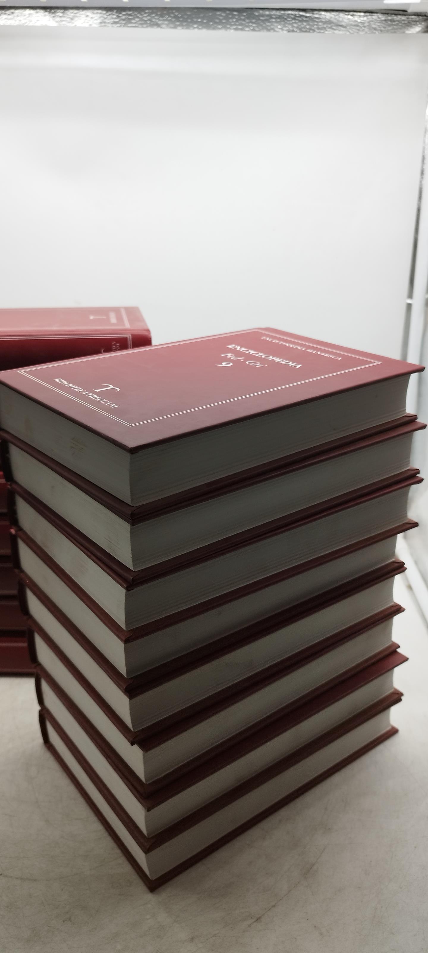 enciclopedia dantesca biblioteca treccani 16 volumi