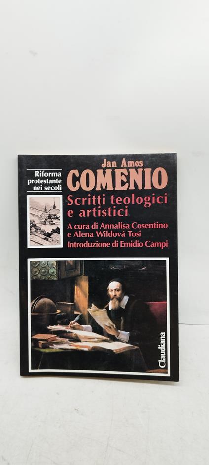 jan amos comenio scritti teologici e artistici claudiana - copertina