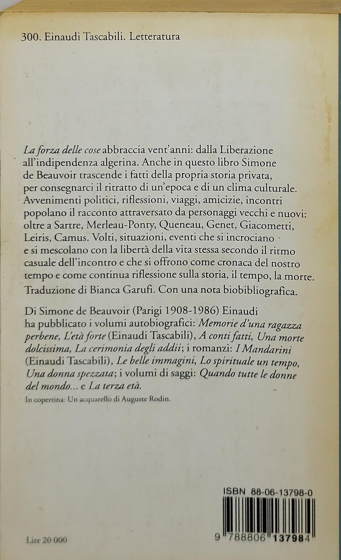 forza delle cose