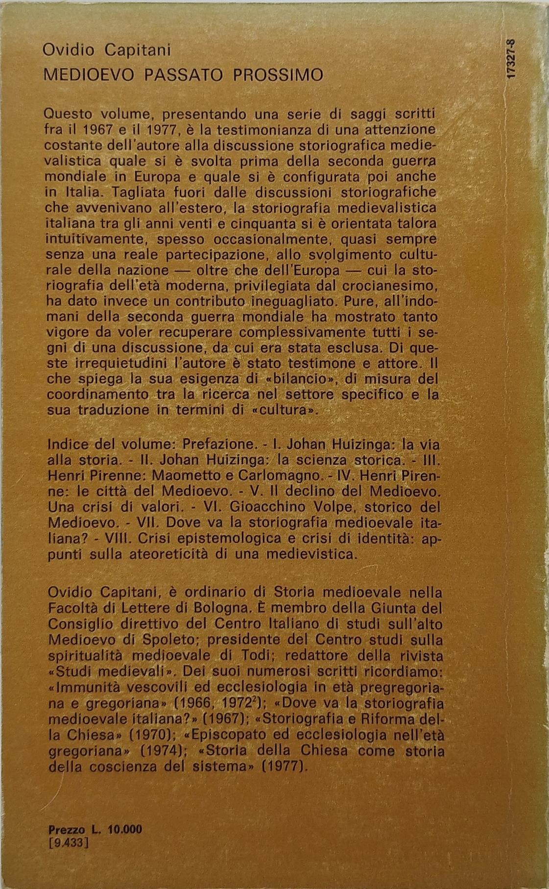 medioevo passato prossimo