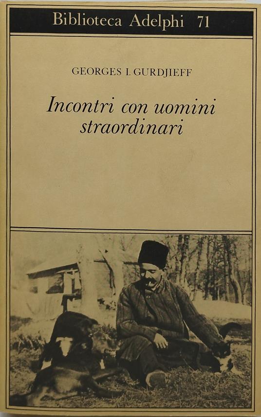 incontri con uomini straordinari adelphi - copertina