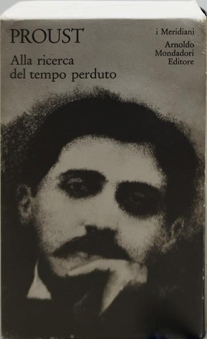 proust alla ricerca del tempo perduto i meridiani mondadori volume 1 - copertina