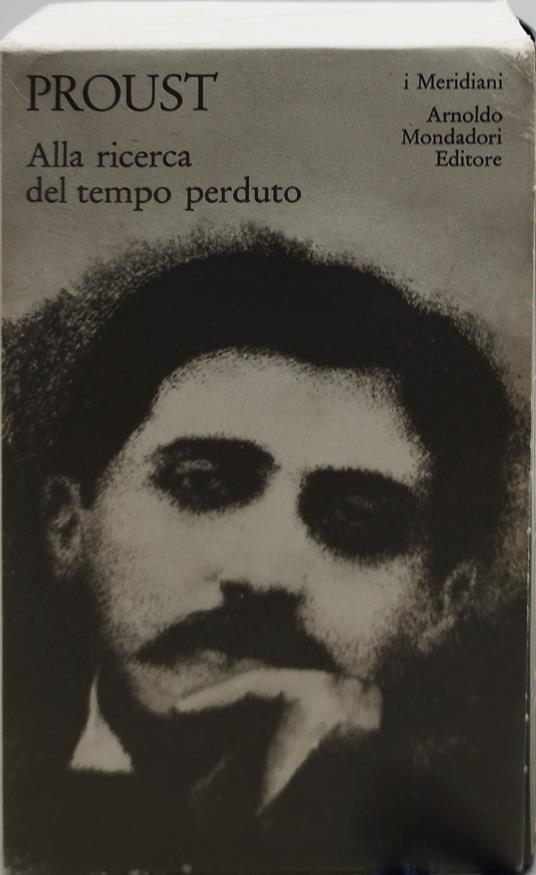 proust alla ricerca del tempo perduto i meridiani mondadori volume 1 - copertina