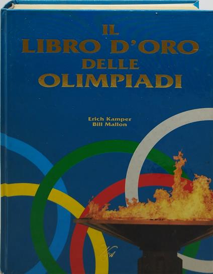 il libro d'oro delle olimpiadi - copertina