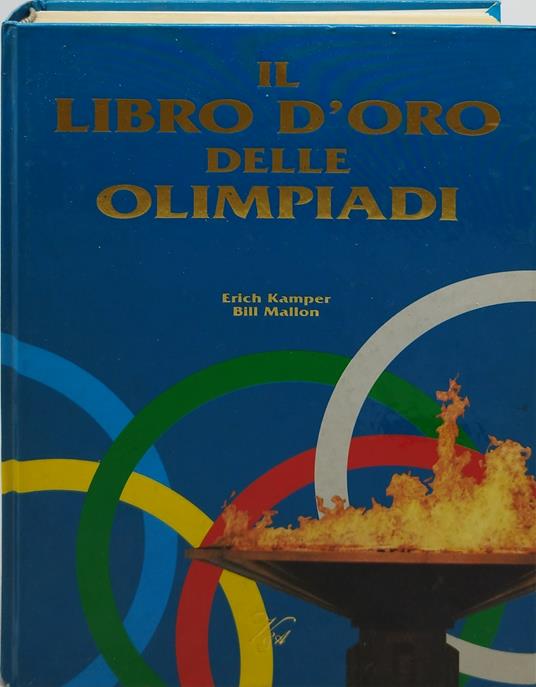 il libro d'oro delle olimpiadi - copertina