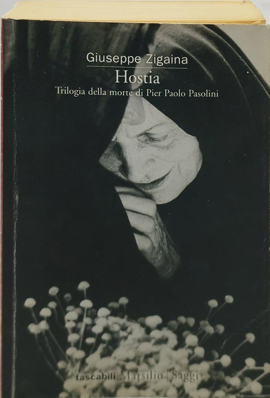 hostia trilogia della morte di pier paolo pasolini - Giuseppe Zigaina - copertina