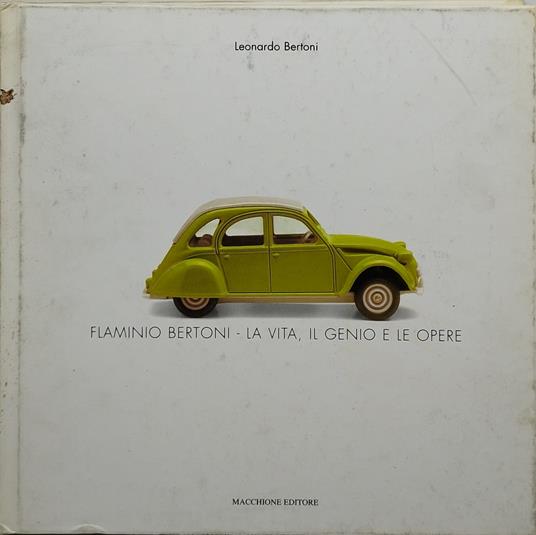 flaminio bertoni la vita il genio e le opere - copertina