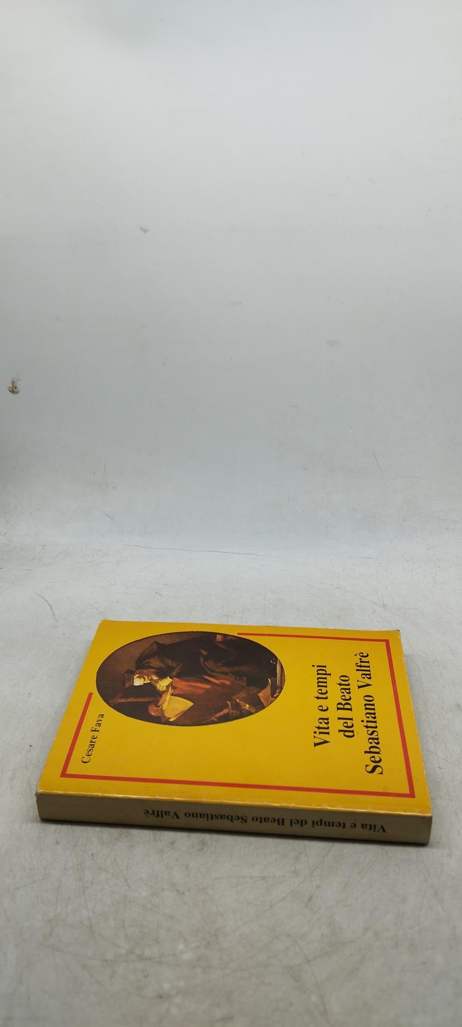 vita e tempi del beato sebastiano valfre