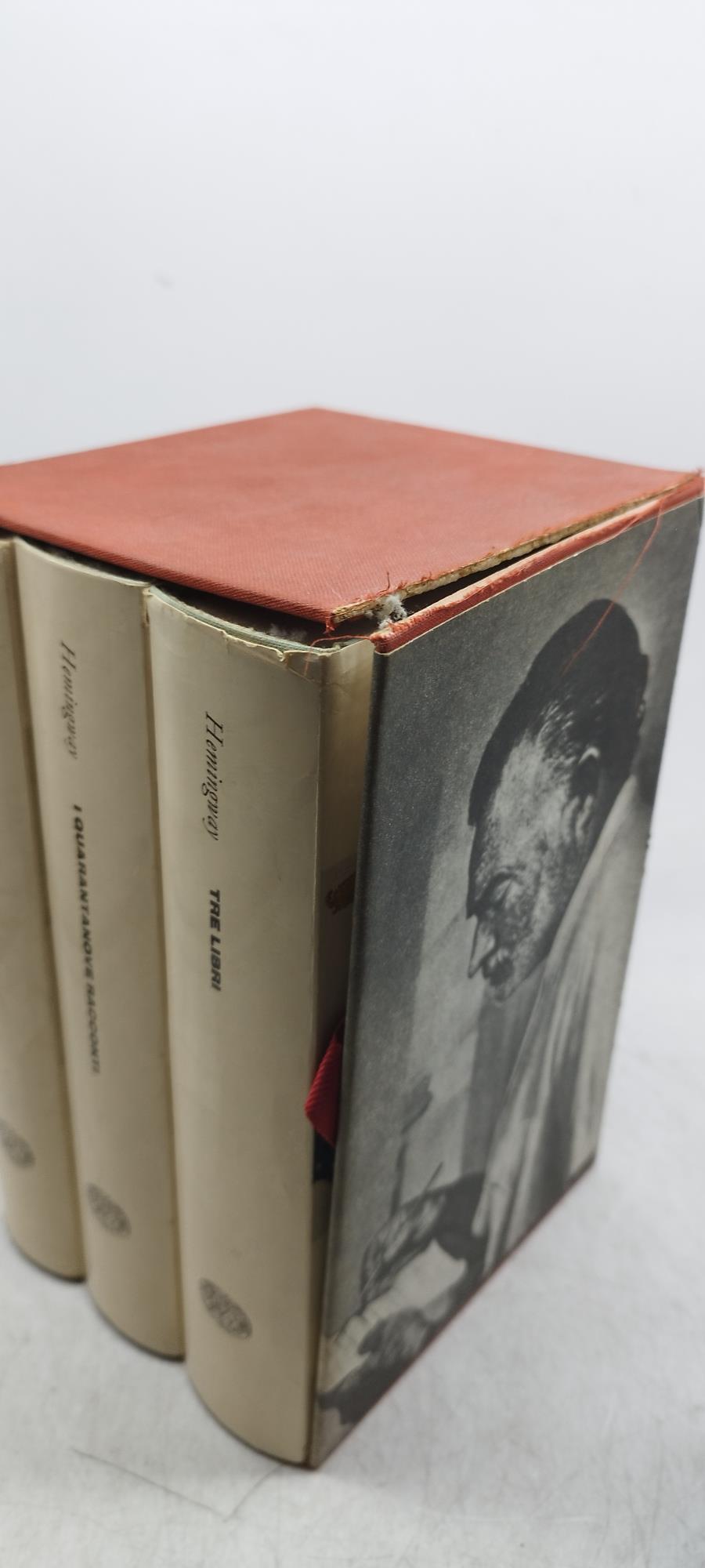 ernest hemingway tre libri einaudi fiesta quarantanove morte