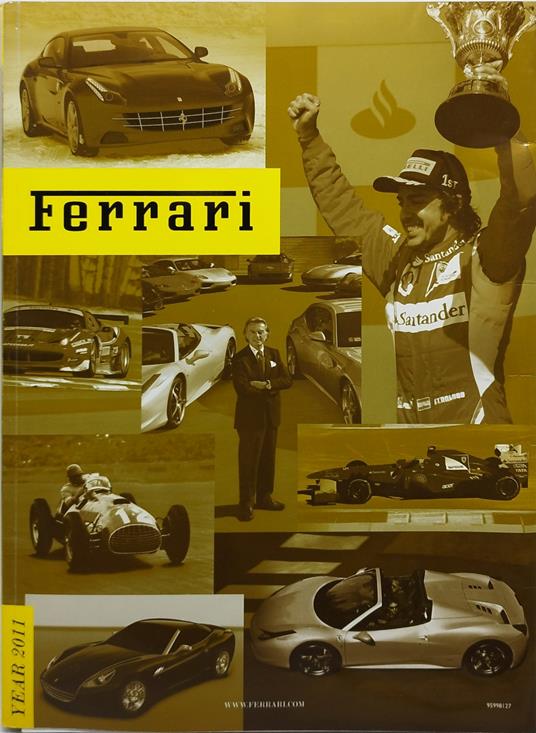 ferrari year 2011 - copertina