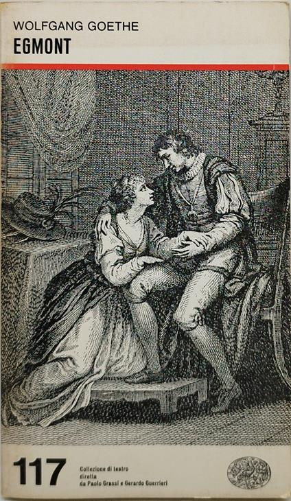 egmont wolfgang goethe - Johann Wolfgang Goethe - copertina