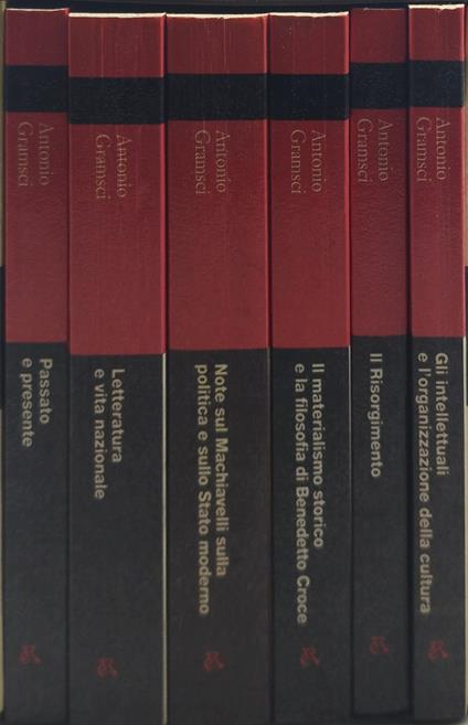 antonio gramsci i quaderni cofanetto 6 volumi riuniti - Antonio Gramsci - copertina