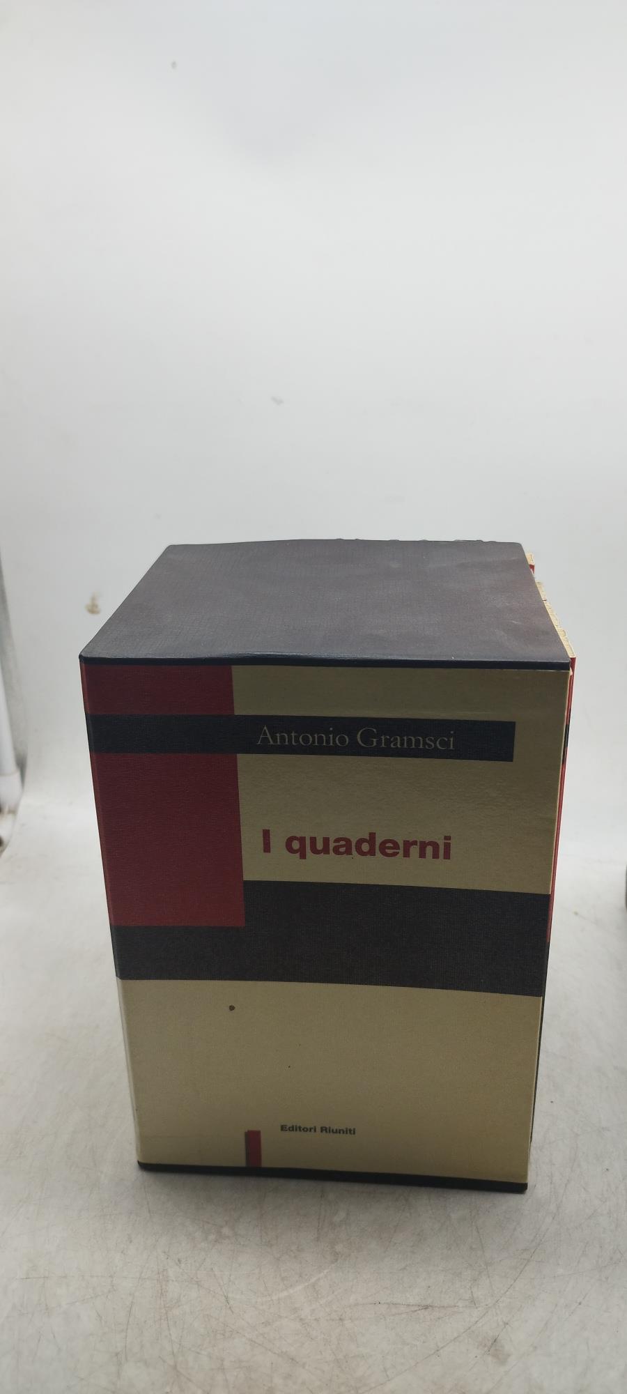 antonio gramsci i quaderni cofanetto 6 volumi riuniti