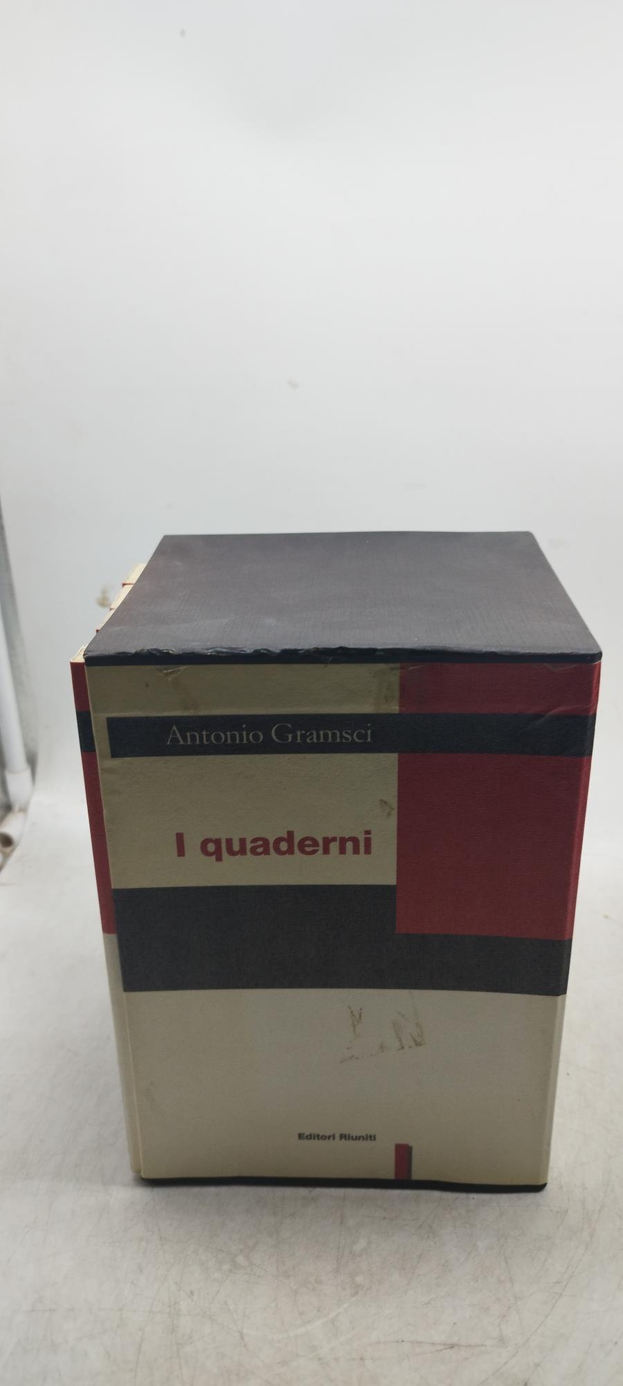 antonio gramsci i quaderni cofanetto 6 volumi riuniti