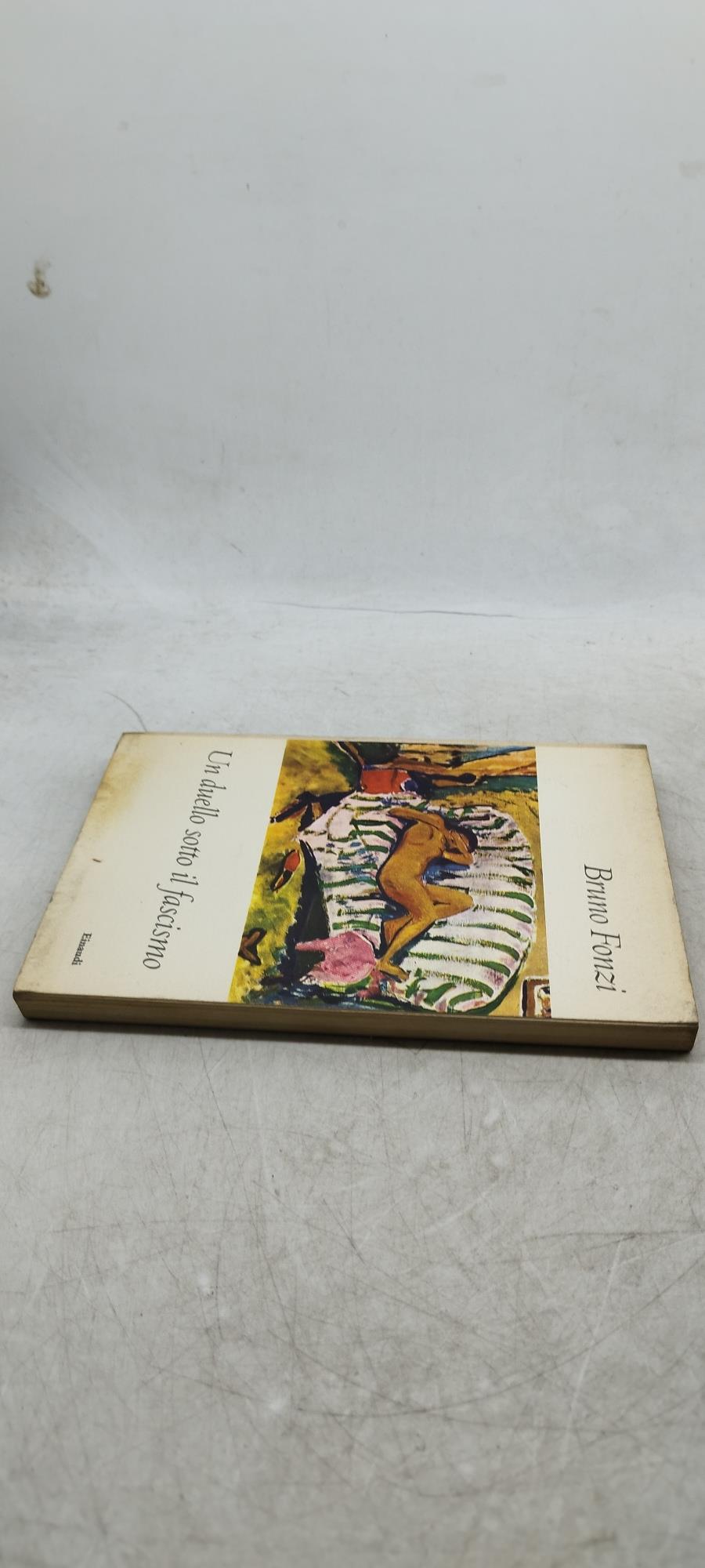 un duello sotto il fascismo einaudi