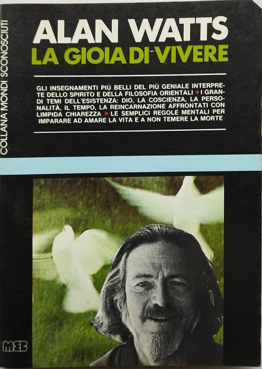 la gioia di vivere - Alan W. Watts - copertina