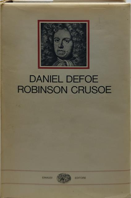 daniele defoe robinson crusoe einaudi i millenni - copertina