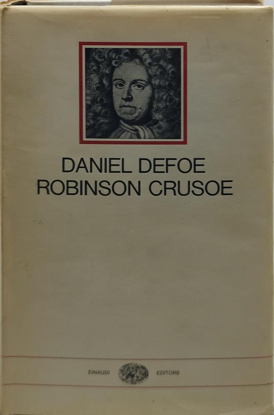 daniele defoe robinson crusoe einaudi i millenni - copertina