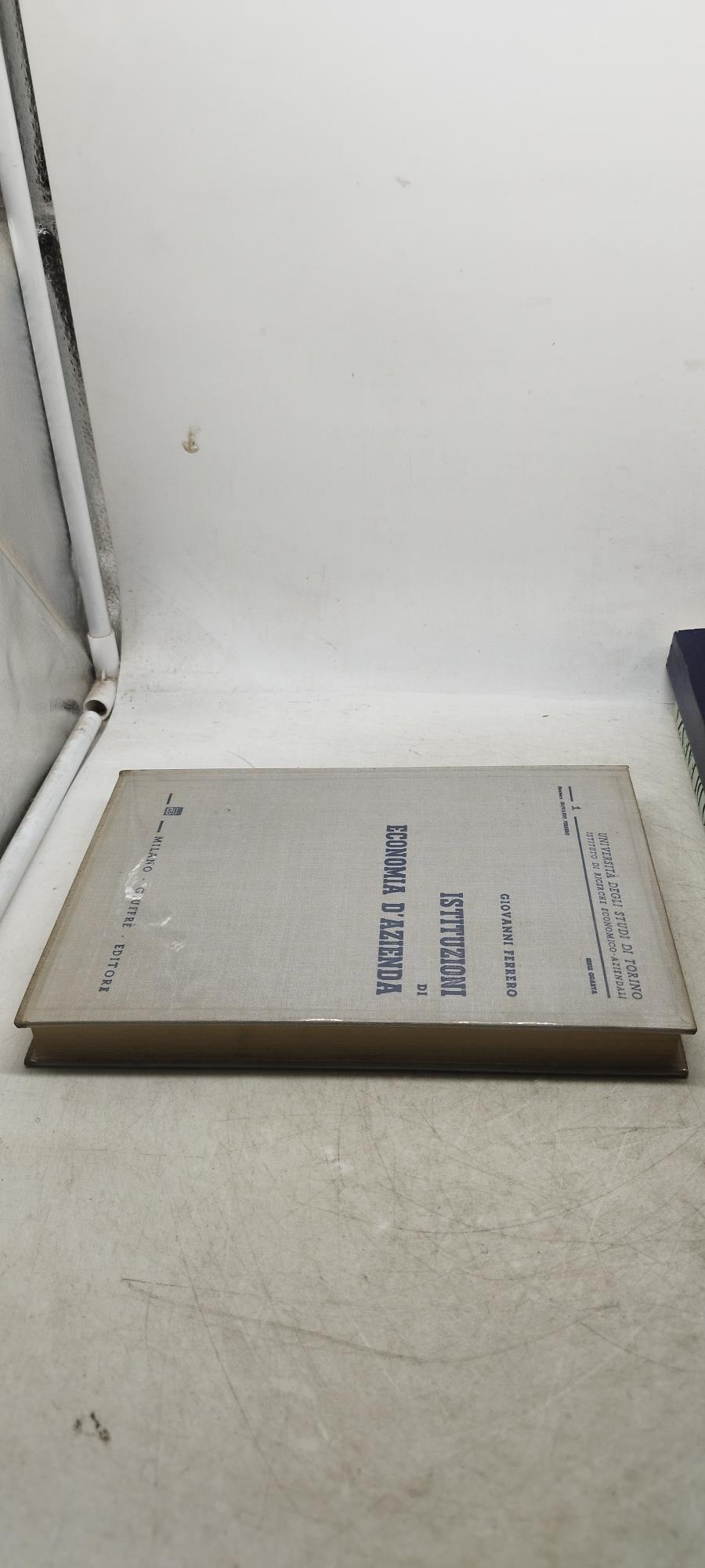 istituzioni di economia d'azienda