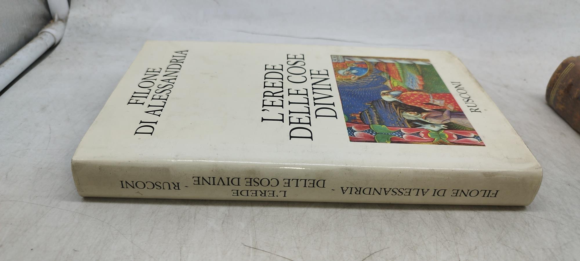 L' erede delle cose divine rusconi