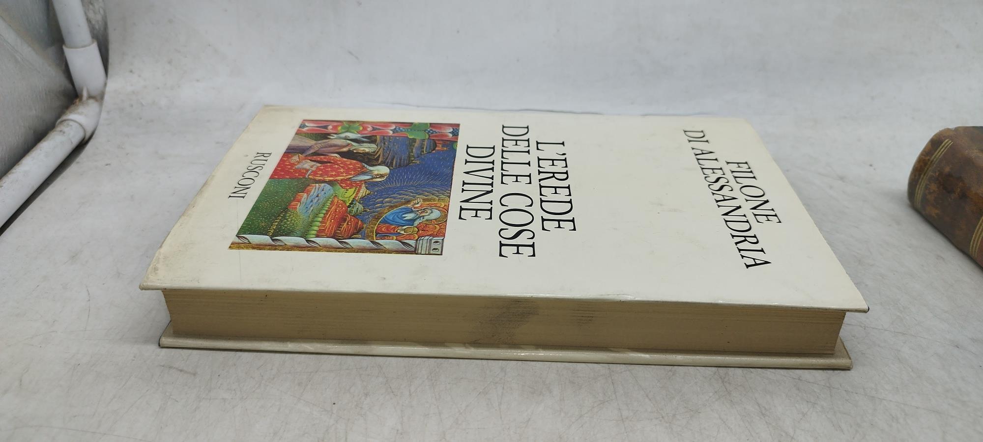 L' erede delle cose divine rusconi