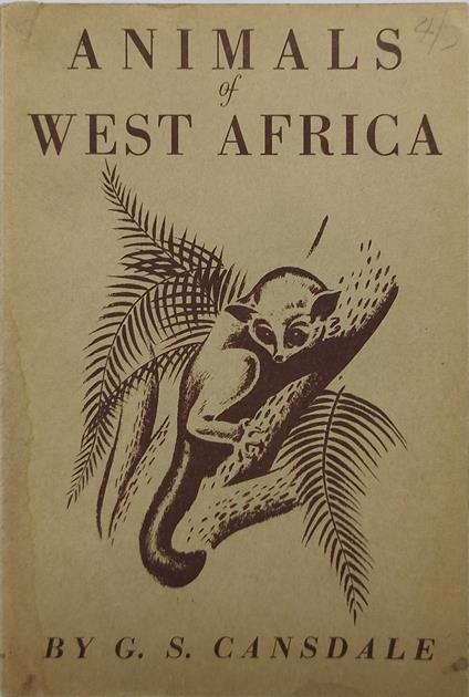 animals of west africa - copertina