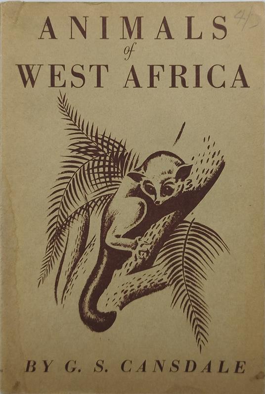 animals of west africa - copertina