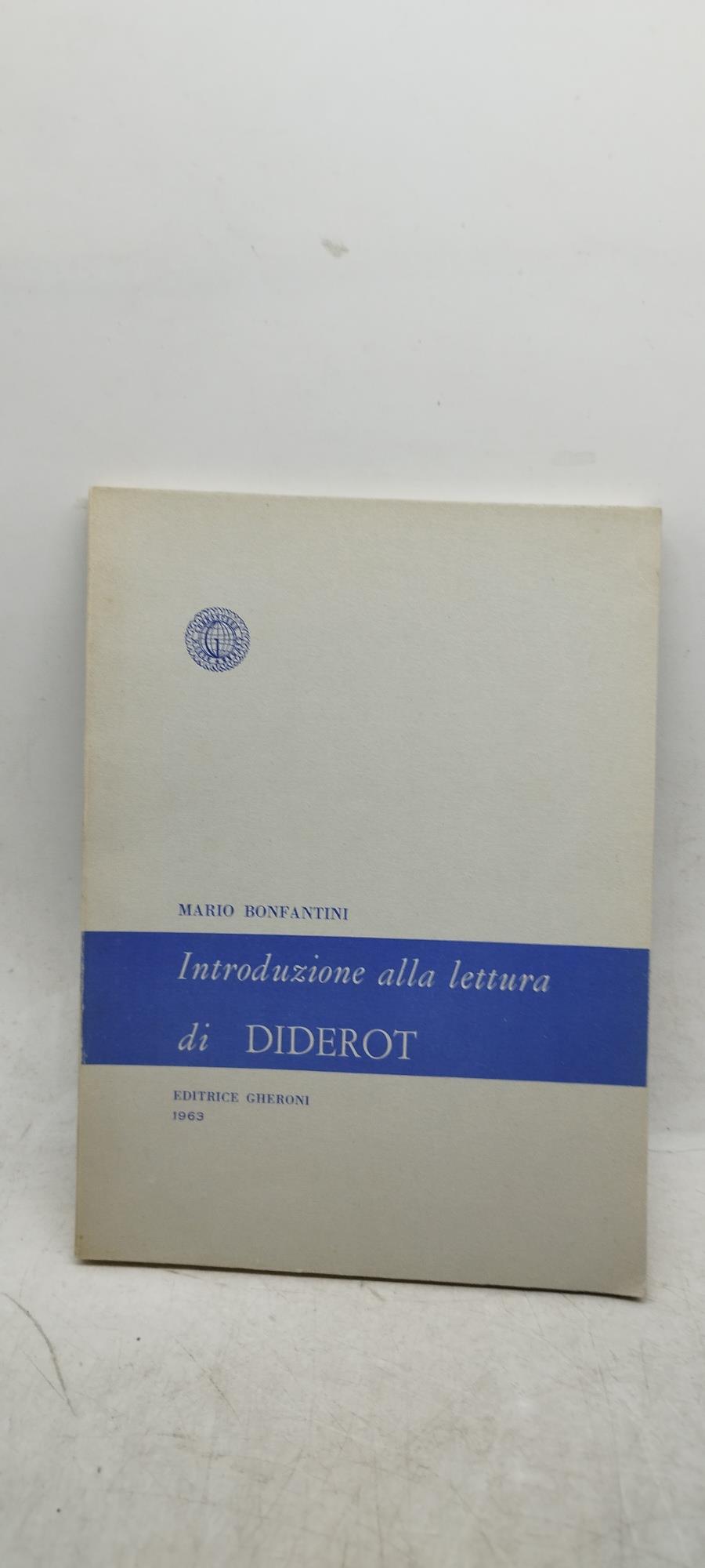 introduzione alla lettura di diderot