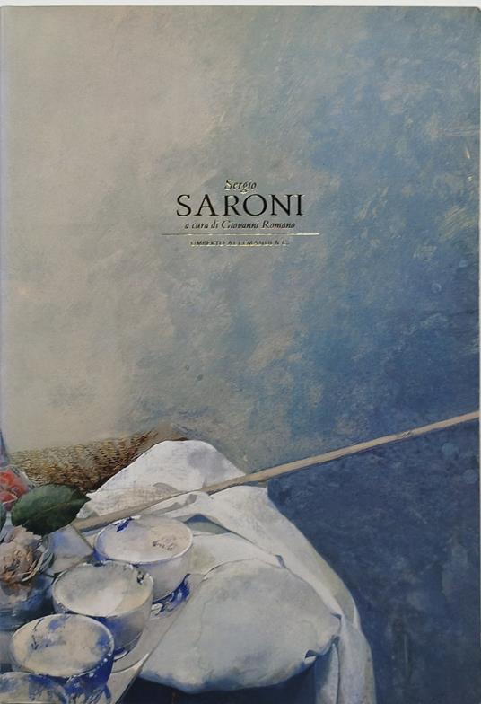 sergio saroni a cura di giovanni romano - copertina