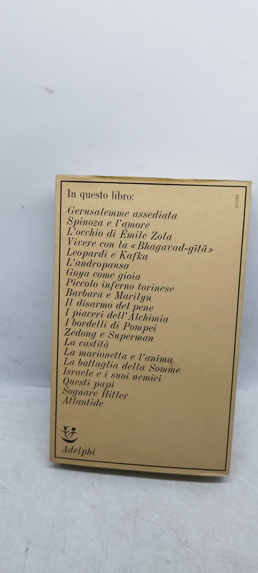 la vita apparente gudio ceronetti adelphi