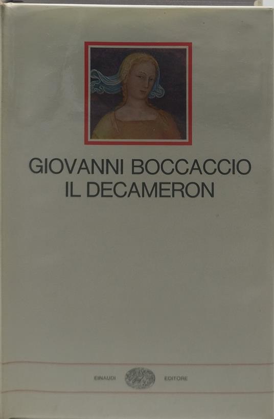 giovanni boccaccio il decameron einaudi i millenni - copertina