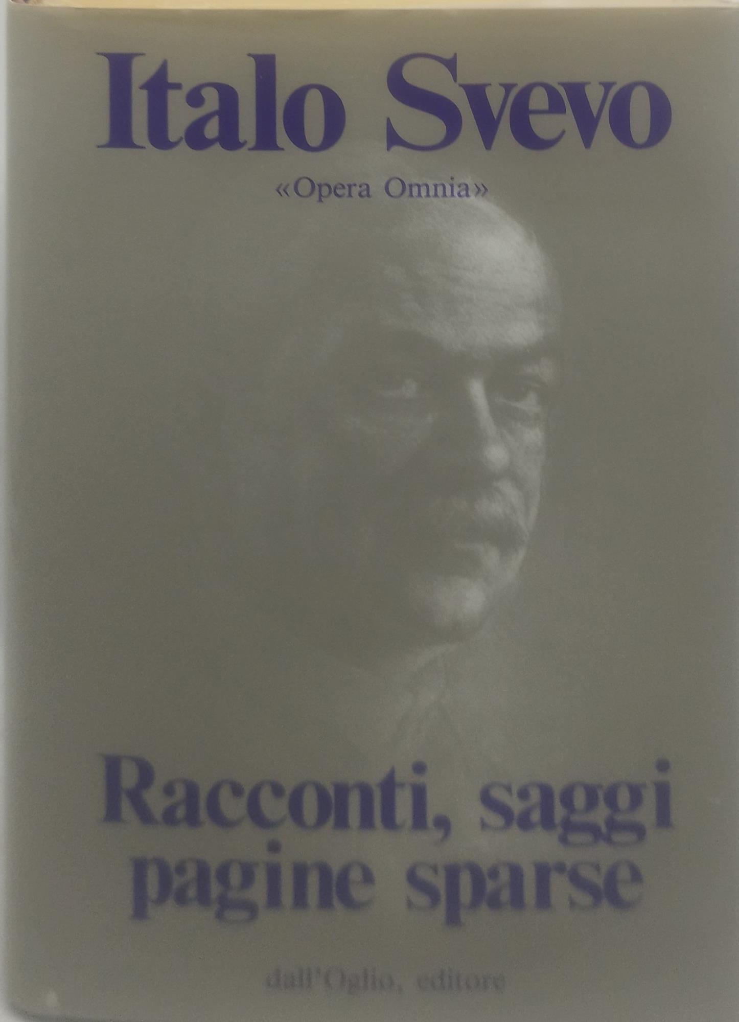 italo svevo opera omnia racconti ,saggi pagine sparse
