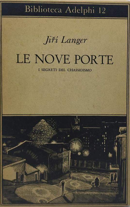 le nove porte i segreti del chassidismo adelphi - copertina