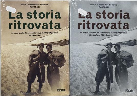 la storia ritrovata 2 volumi la stampa nuovi - paolo alessadro federico ravedati - copertina