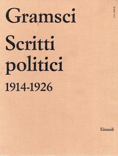 Scritti politici 1914-1926 (5 vol. in cofanetto) - copertina