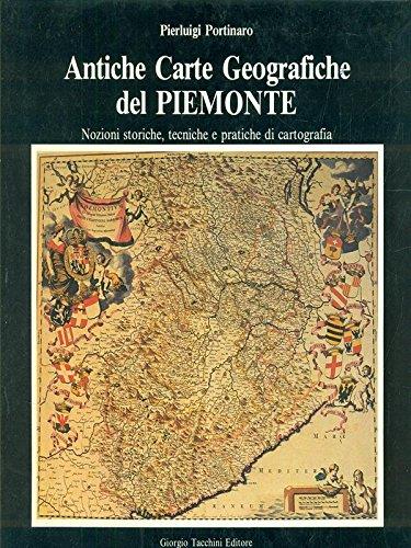 Antiche carte geografiche del Piemonte - copertina