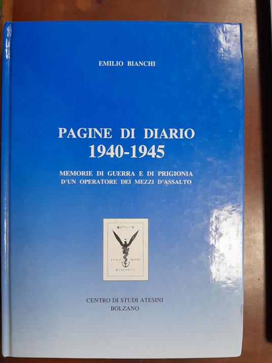 Pagine Di Diario 1940-1945 - copertina