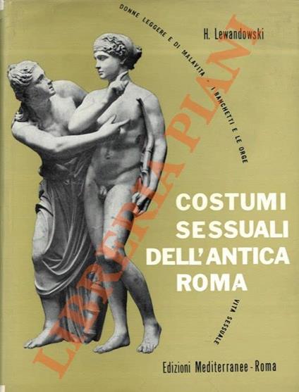 Costumi Sessuali Dell'Antica Roma - copertina