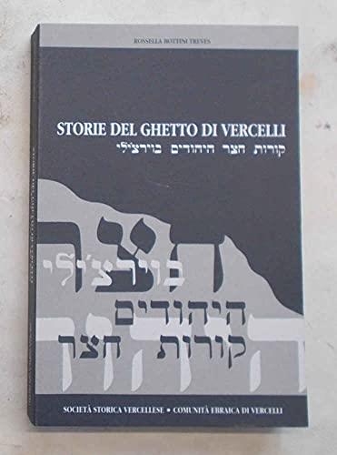 Storie del ghetto di Vercelli - copertina