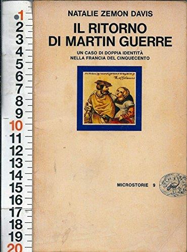 Francia - Il Ritorno Di Martin Guerre - Natalie Zemon Davis - Einaudi - copertina
