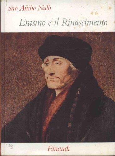 Erasmo e il Rinascimento - copertina